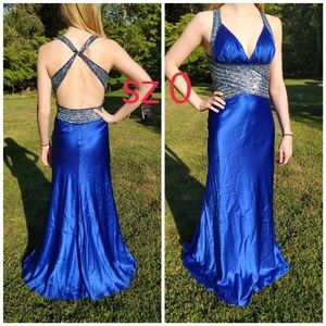 Jovani Silk Formal Dress Sz 0